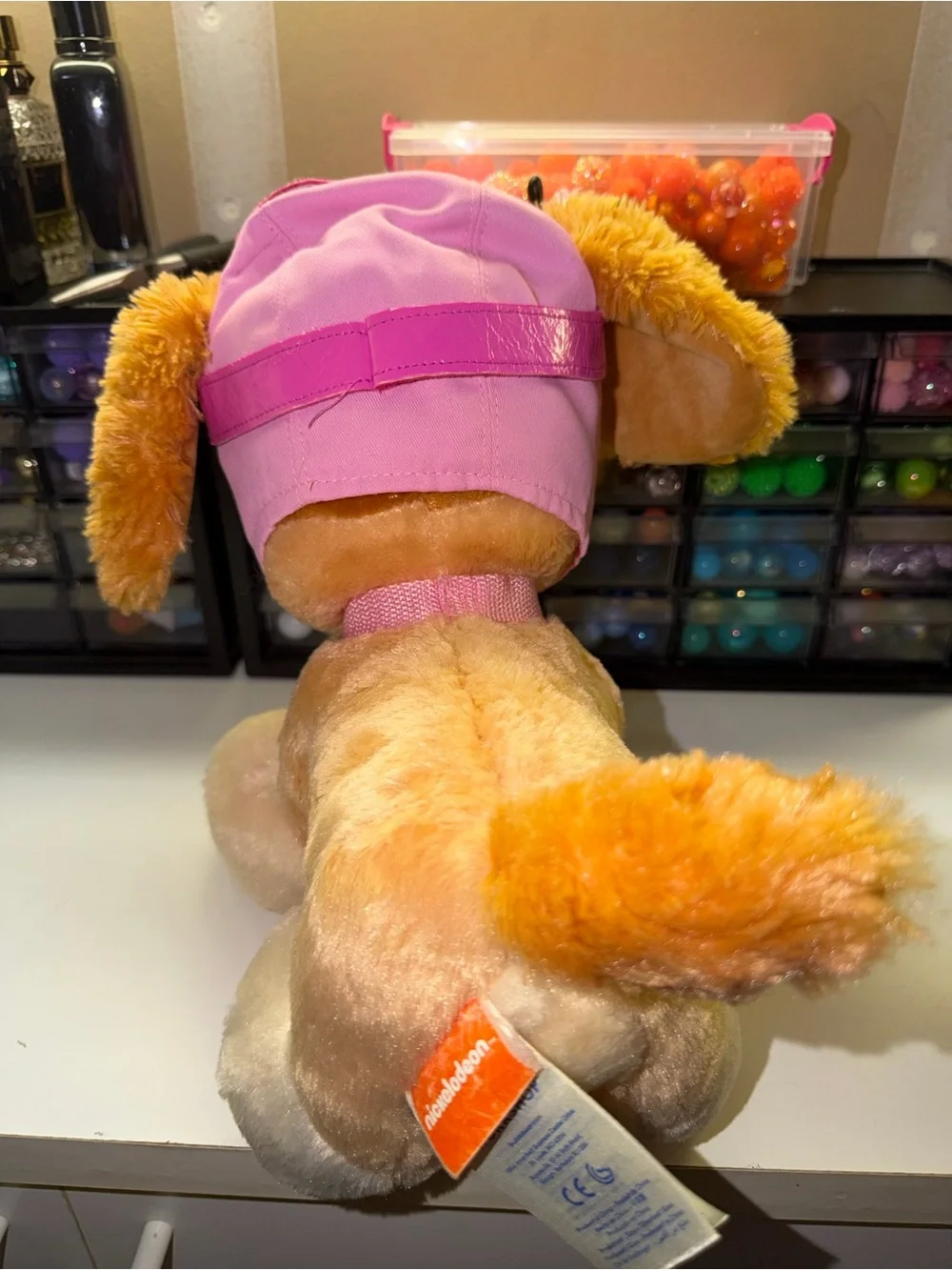 Build a Bear PAW Patrol Skye Nickelodeon Plush Pup Dog with Hat
